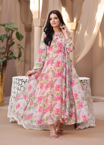 [NSI6199] Maxi in Pink by Nazmina