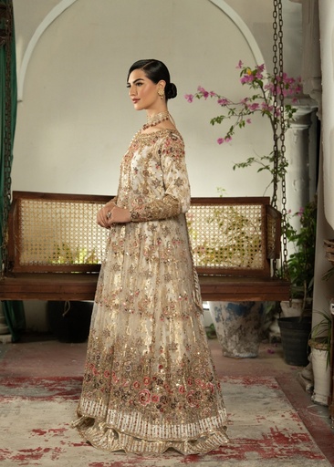 [TVE6676] Maxi in Ivory by Haseens Official
