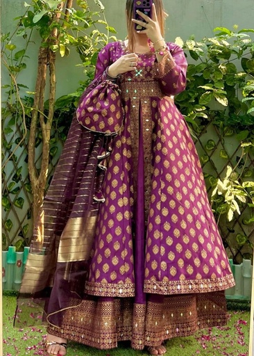 [FFS2184] Maxi in Purple by 1 Mahoor Haven