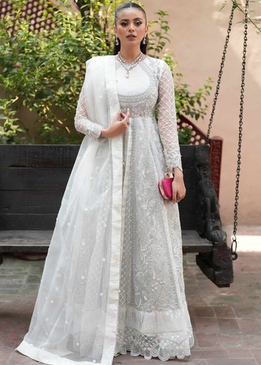 [KUA0814] Maxi in White by Zarqun