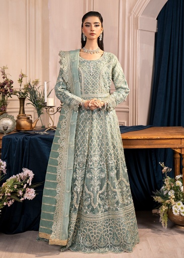 [ULB9805] Maxi in Pastel green by Diara Couture