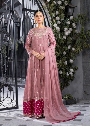 [CCZ7865] Maxi in Pink by Sara Jahan