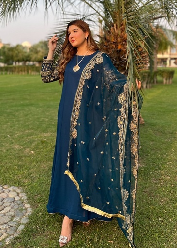 [GCI7002] Maxi in Blue by Laal Clothing