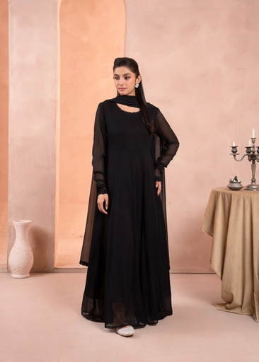 [IBF2562] Maxi in Black by Alyssa