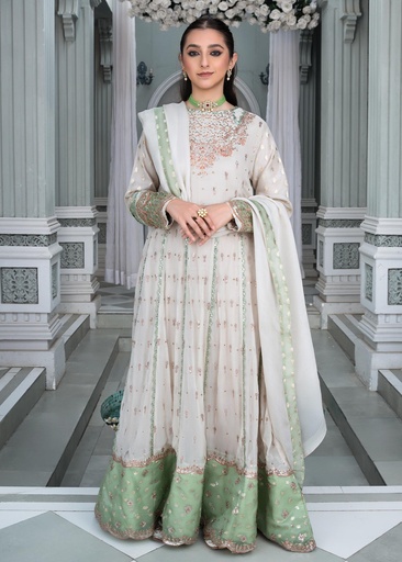 [AFH0433] Maxi in White by Sara Jahan